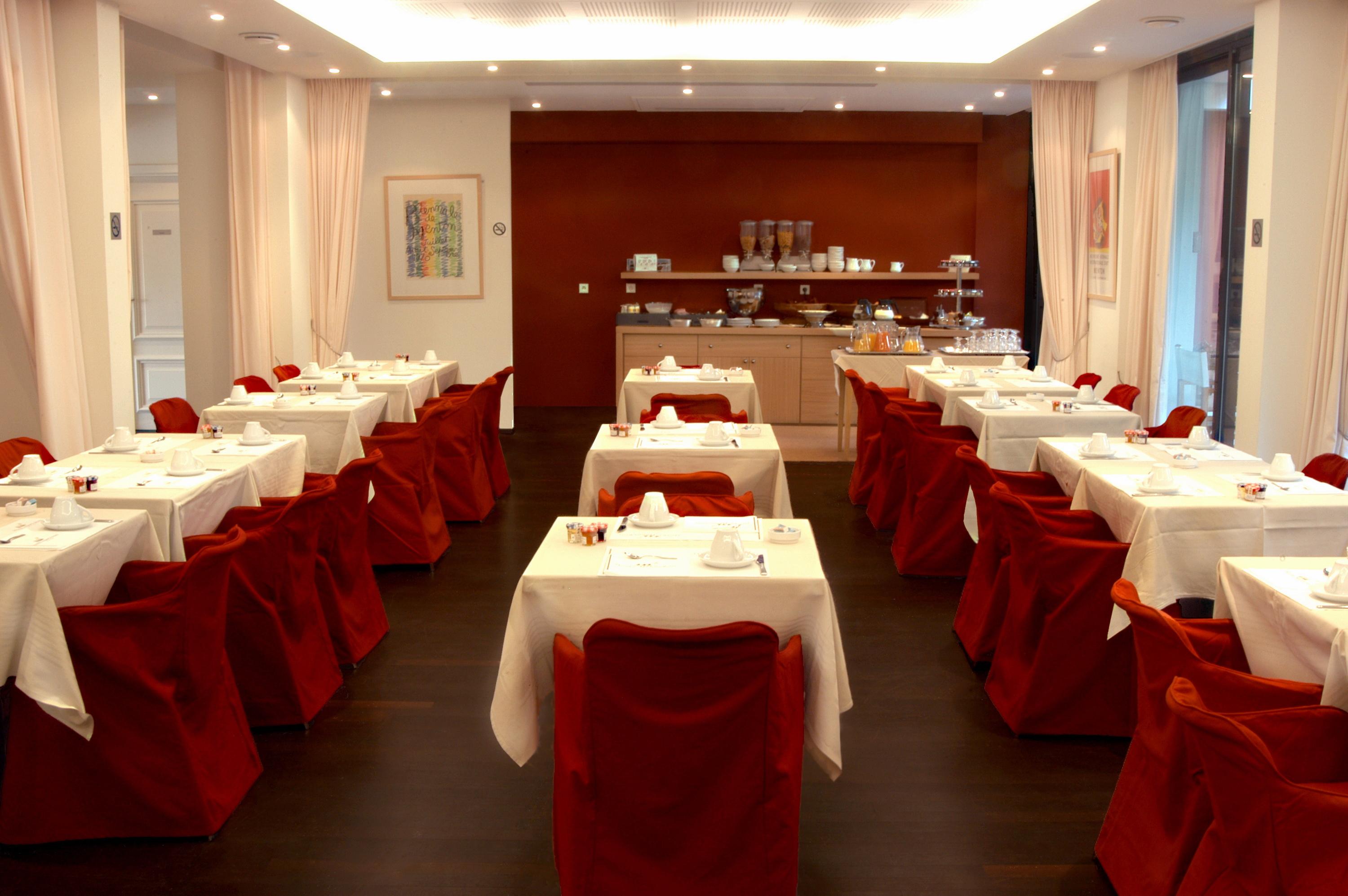 Hotel Napoleon Menton Restoran fotoğraf